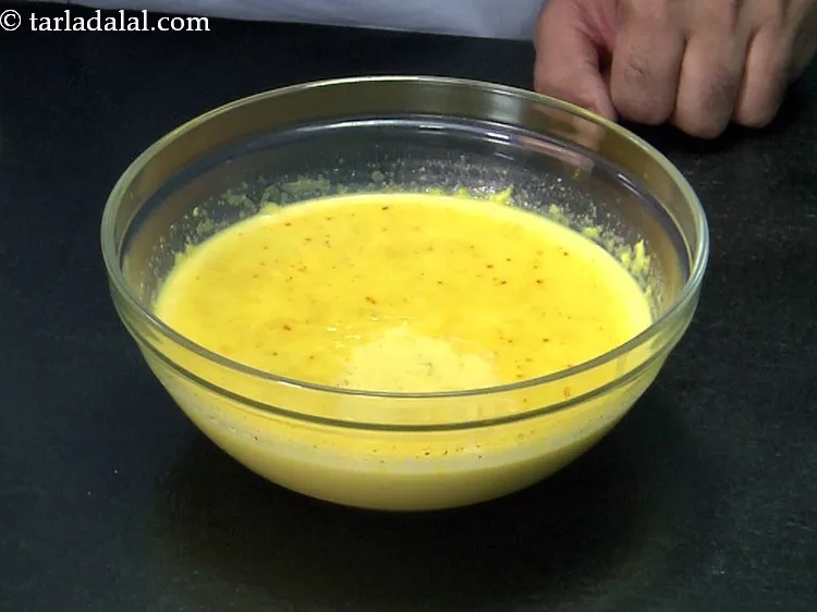 Step 6 – Keep aside to cool for 30 minutes and refrigerate for at least 1 hour.