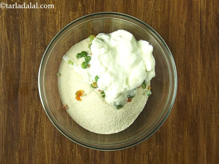 Step 9 – Add the curd. Alternatively, you can add buttermilk. Use slightly sour curd for flavor similar …