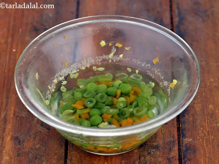 Step 5 – Cover with a lid and microwave on HIGH for 7 minutes.