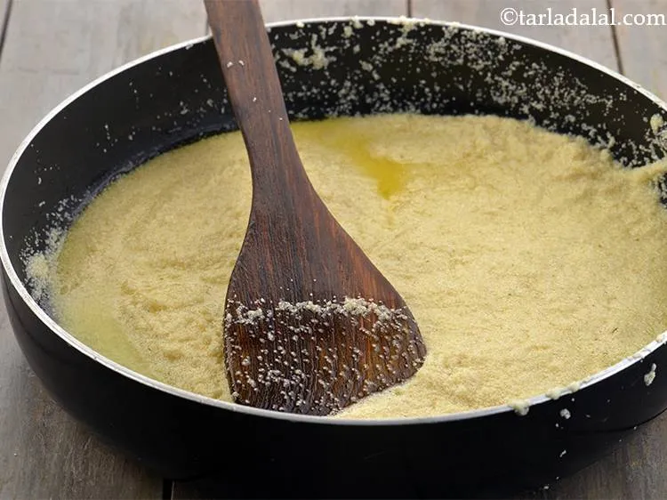 Step 4 – Roast on a slow flame for 6 to 8 minutes, while stirring occasionally or till …