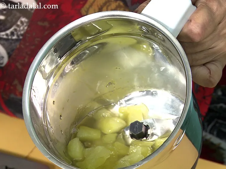 Step 11 – To make <strong>raw mango drink recipe | minty mango delight | khatta mitha mango juice …