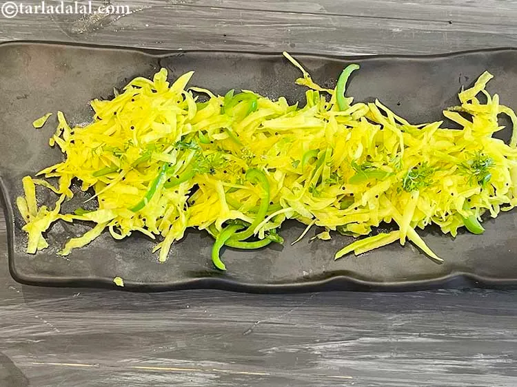 Step 19 – Serve immediately garnished with coriander.