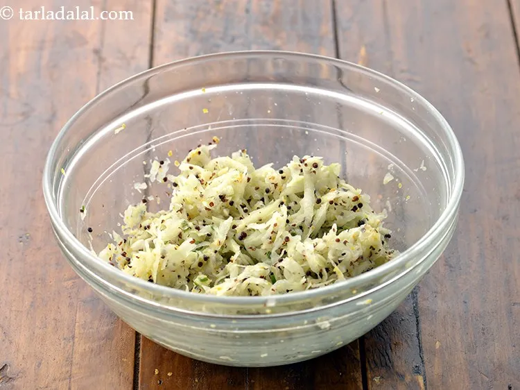 Step 13 – Mix <strong>raw papaya pickle |&nbsp;instant raw papaya pickle&nbsp;|&nbsp;healthy raw papaya relish &ndash; oil free pickle&nbsp;|&nbsp;green …