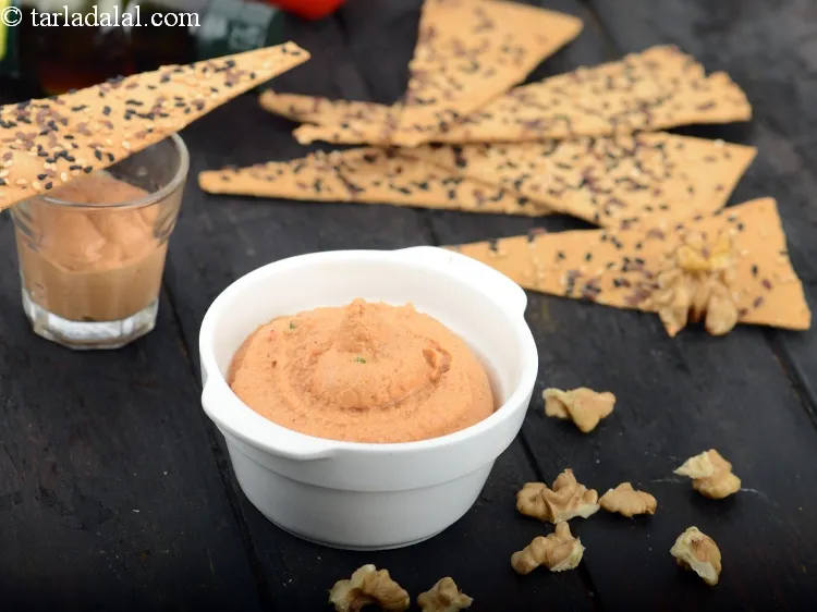Step 22 – You can serve this dip with cheese crackers or bread sticks also.