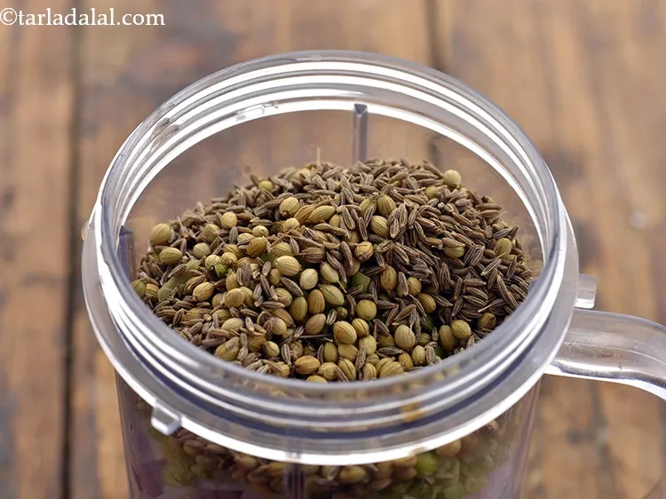 Step 8 – Add coriander seeds and cumin seeds. You can even roast them till fragrant and then …