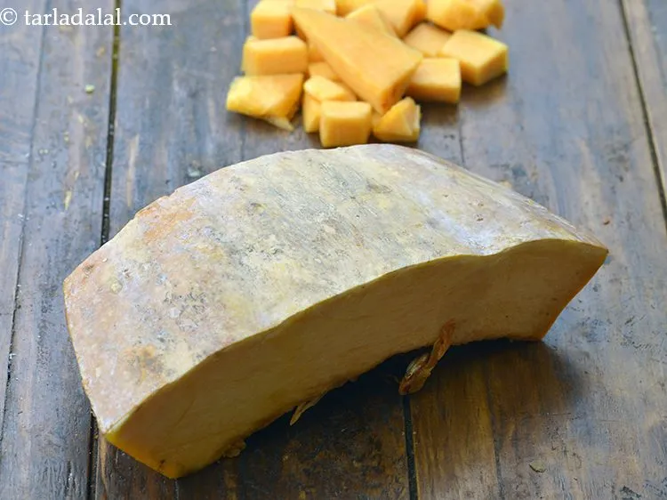 Step 6 – Choose pumpkin that is firm, heavy for its size and have dull, not glossy, rinds.&nbsp;