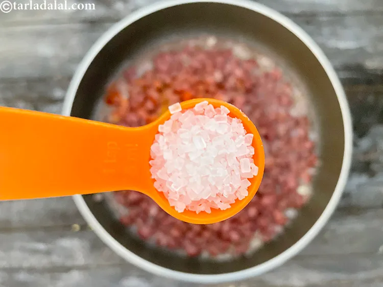 Step 56 – Add&nbsp;1/2 tsp&nbsp;<a href="https://www.tarladalal.com/glossary-sugar-chini-shakkar-278i">sugar</a>.