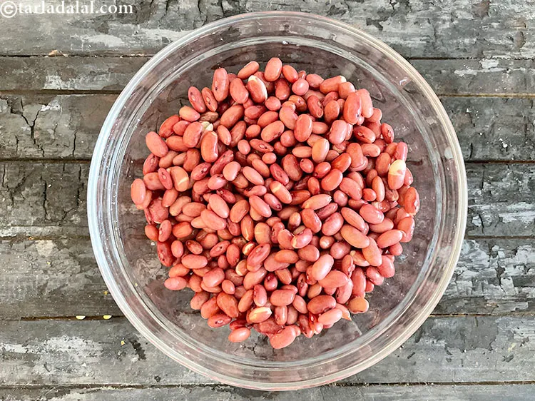 Step 39 – Drain rajma.