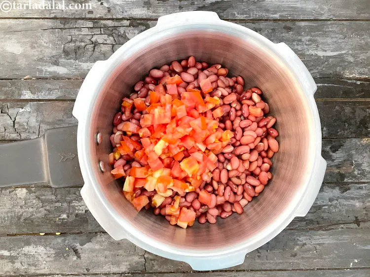 Step 41 – Add&nbsp;1/4 cup&nbsp;<a href="https://www.tarladalal.com/glossary-chopped-tomatoes-779i">chopped tomatoes</a>.