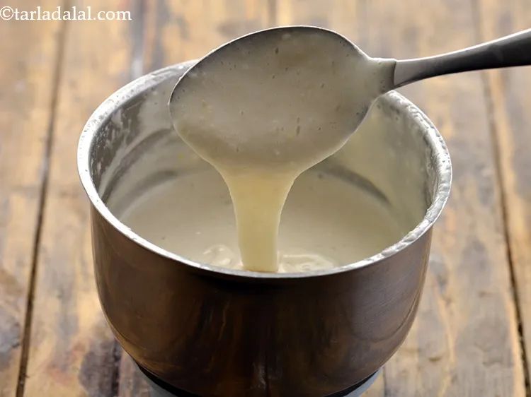 स्टेप 20 – मुलायम होने तक पीस लें।