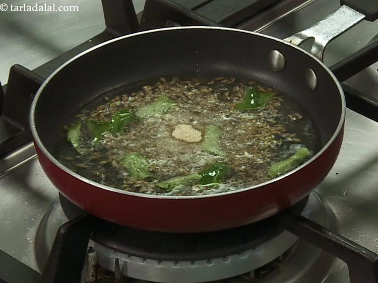 Step 17 – Add the asafoetida.