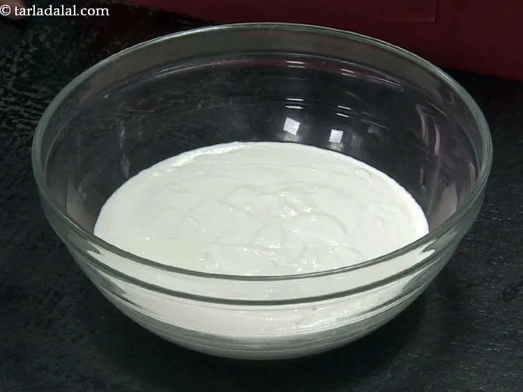 Step 10 – Transfer the mixture into a deep bowl.