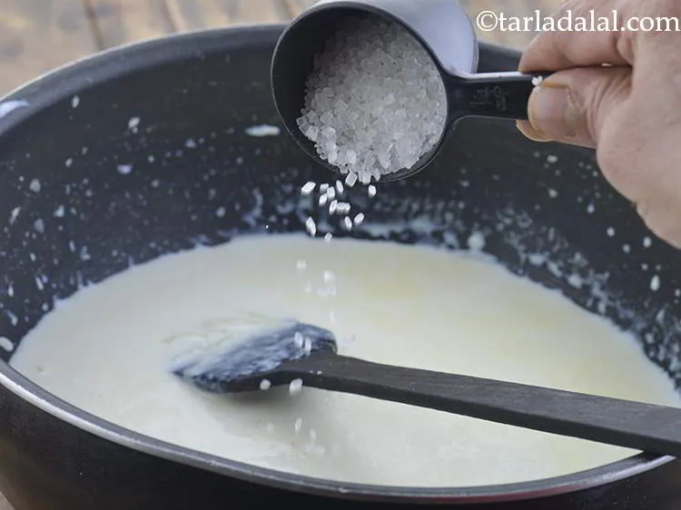 Step 11 – Add the sugar and mix well. You can increase the quantity of sugar if you …