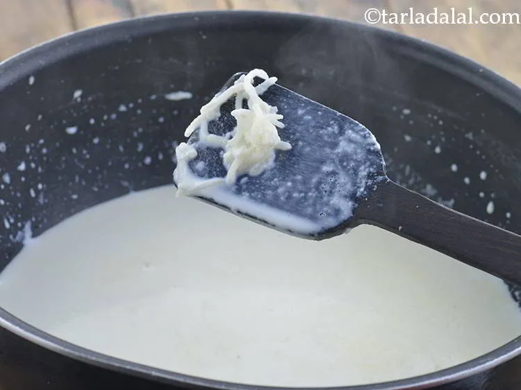 Step 6 – Cook it on a slow flame for 35-40 minutes while stirring and scraping the sides …