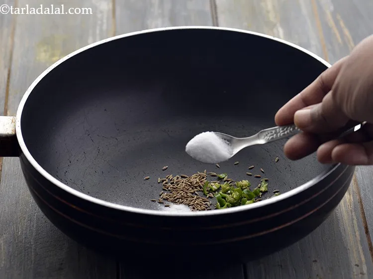 Step 4 – Add soda bi-carb and salt. My grandmother makes use of papad khar while preparing the …