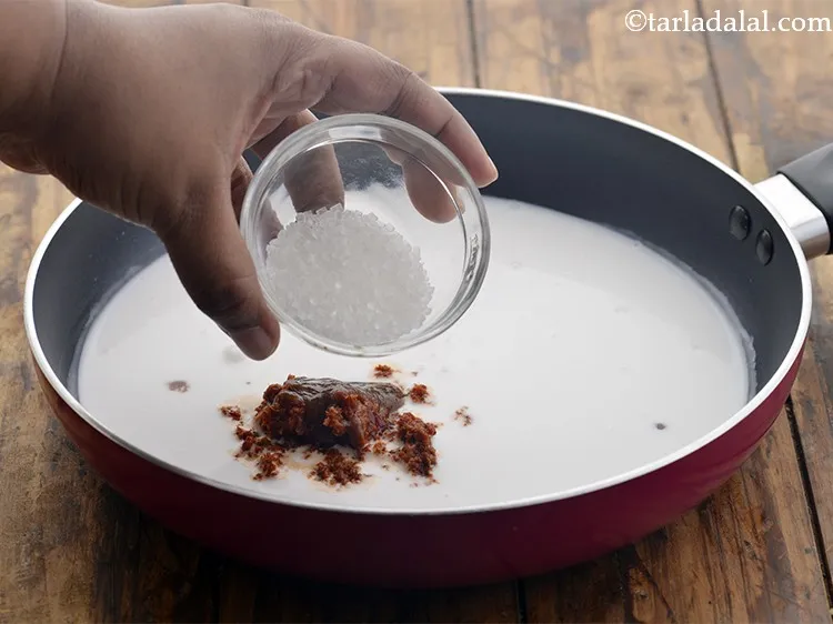 Step 22 – Add some sugar to balance all the flavours.