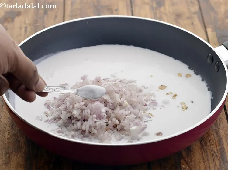 Step 25 – Add the salt.