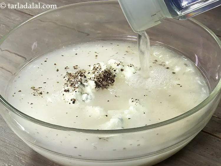 Step 6 – Make sure while making the Rice Rava Dosa, to measure the water as per the …