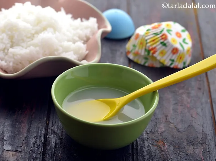 Step 20 – Cool slightly and serve&nbsp;<b><span style="font-size: 12pt; font-family: Cambria;">rice water for babies&nbsp;| chawal ka paani for …