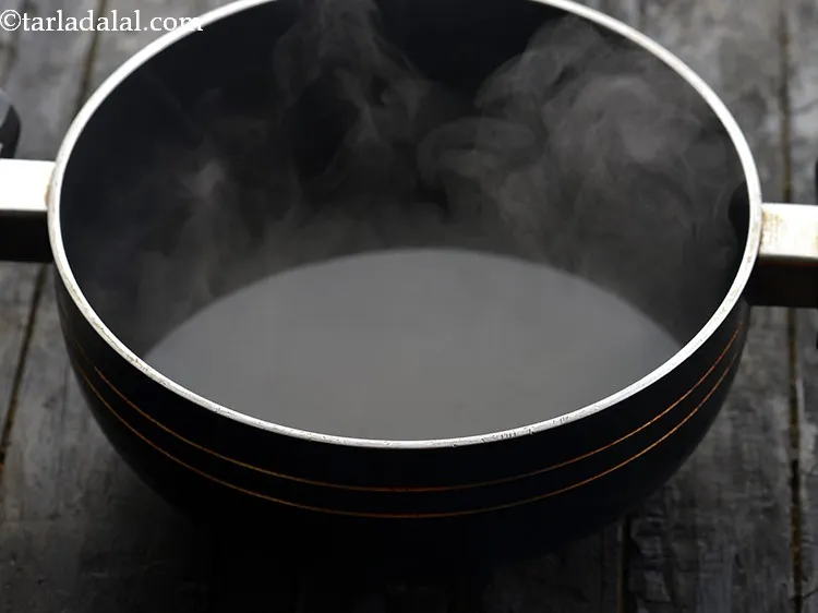 Step 11 – <div> Bring the water to boil.&nbsp;</div>