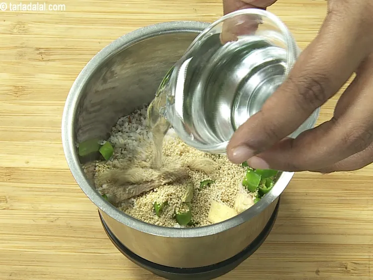 Step 9 – Add 2 tablespoons of water.&nbsp;