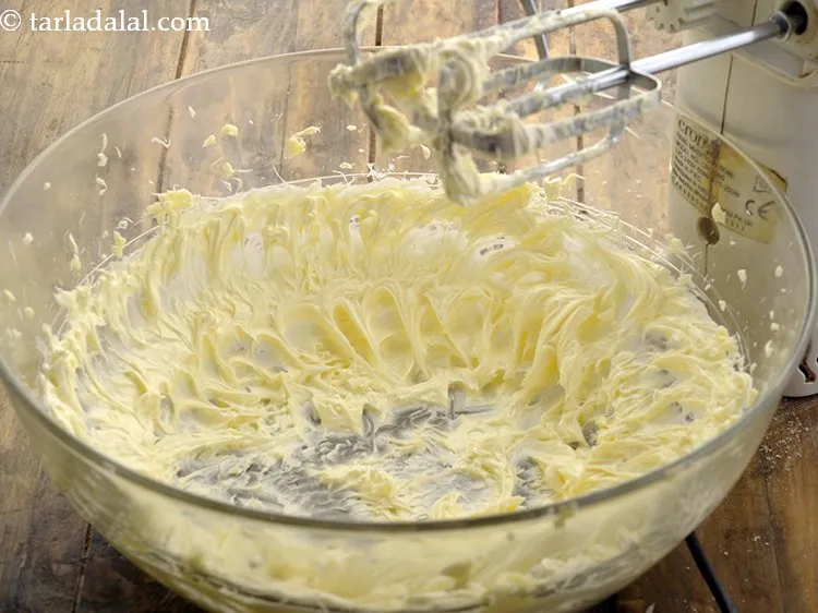 Step 15 – Cream the butter in a bowl with an electric beater for 1 minute. If you …