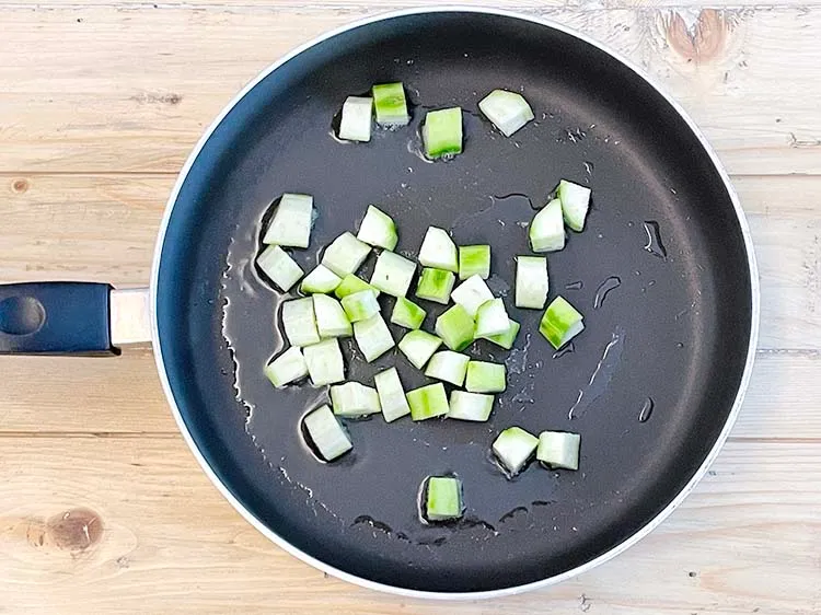 Step 6 – Add&nbsp;<meta charset="UTF-8" />1/2 cup&nbsp;&nbsp;<a href="glossary-chopped-ridge-gourd-354i">chopped ridge gourd (turai)</a>.&nbsp;ridge gourd&nbsp;is absolutely low in calories and carbs, …