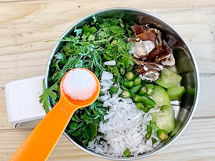 Step 14 – Add salt to taste.