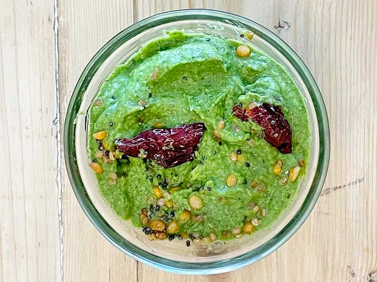 Step 27 – <p>Mix well. <strong>Ridge gourd chutney. </strong>This chutney may last upto 2 days in the fridge.</p>