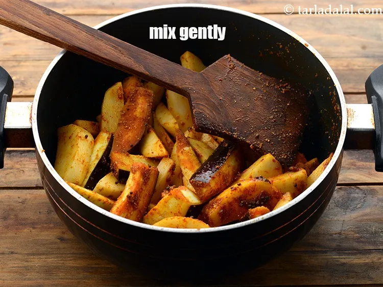 Step 19 – Mix gently.&nbsp;