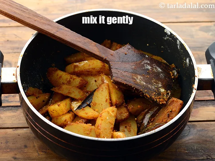 Step 24 – Mix it gently.&nbsp;