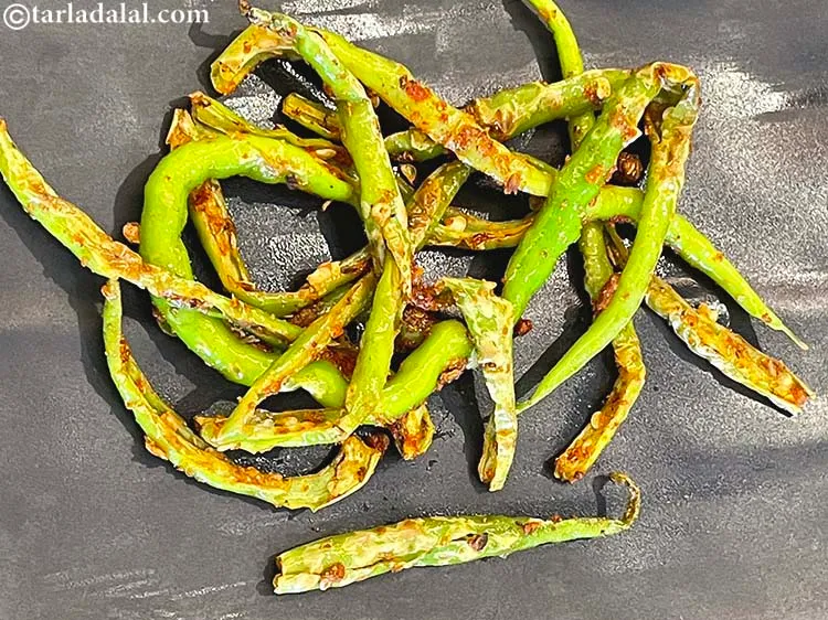 Step 12 – Serve <strong>Indian mirchi fry</strong>&nbsp;hot.