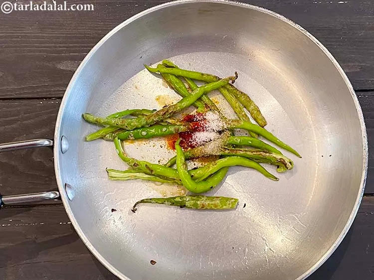 Step 10 – Add the salt.