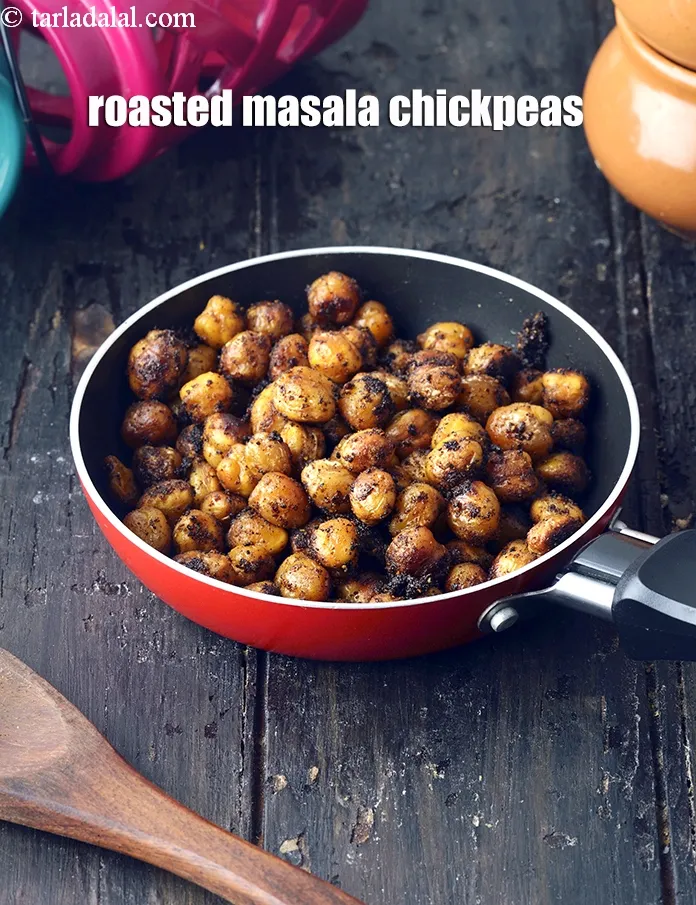 Step 45 – Serve <strong>masala chickpeas | roasted masala chickpeas | healthy Indian kabuli chana snack |&nbsp;</strong>