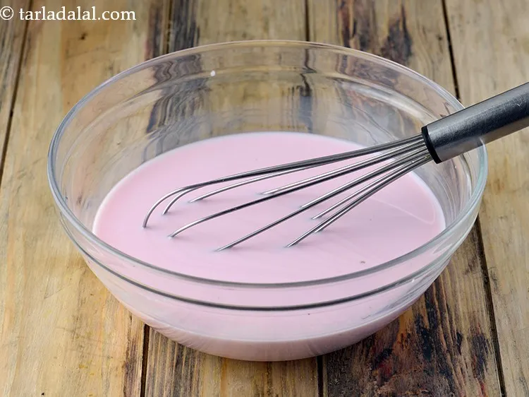 Step 11 – Whisk well.