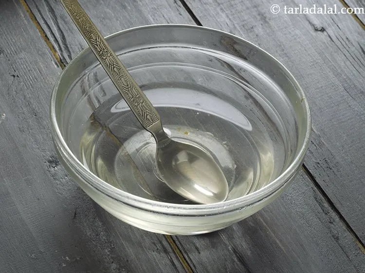 Step 47 – Mix well till the sugar dissolves and keep aside.