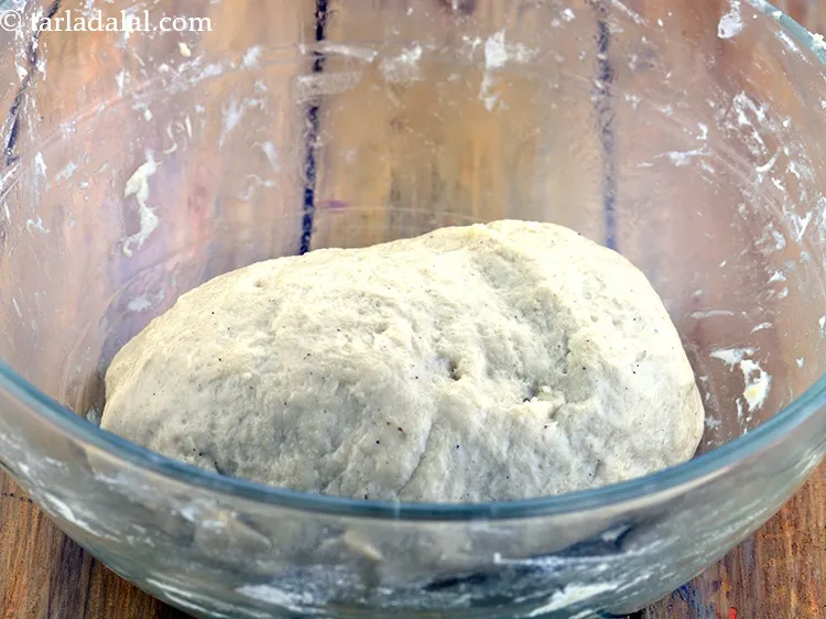 Step 16 – Knead into a soft dough using enough water.