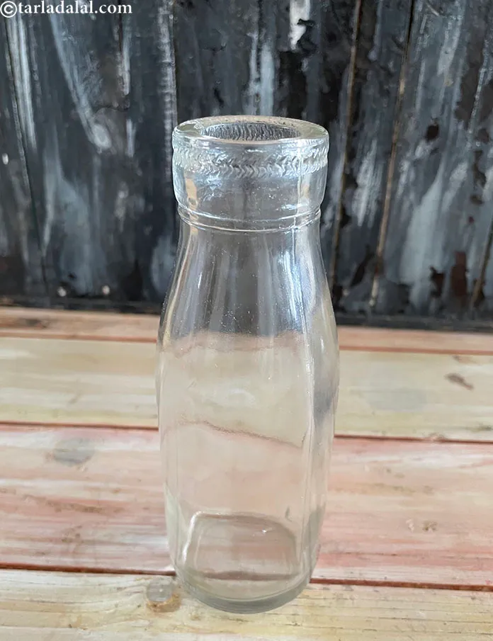 Step 10 – Choose a glass bottle which can take 1 cup of water. That is the perfect …