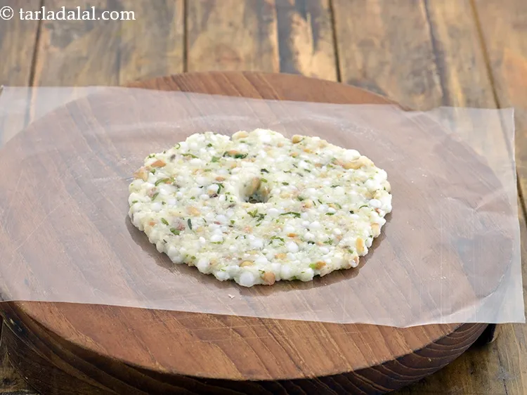 Step 45 – Make a hole in the centre using your index finger. This helps in uniform cooking …