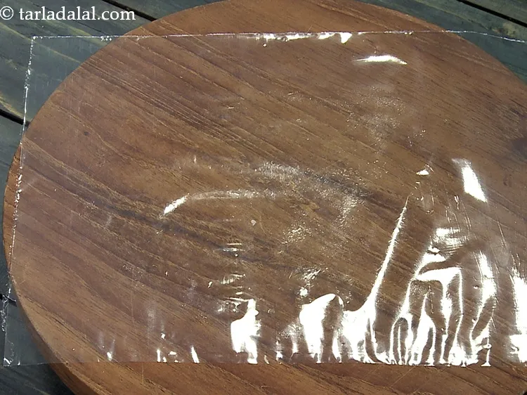 Step 40 – Place a plastic sheet on a clean, dry surface. Use a thick plastic sheet as …