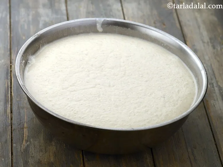 Step 12 – If using leftover batter from the fridge, then bring it to room temperature and then …