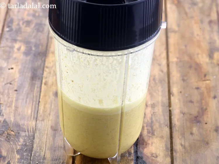 Step 8 – Blend <strong>saffron almond milk - healthy vegan breakfast recipe</strong> till smooth. We recommend a high …
