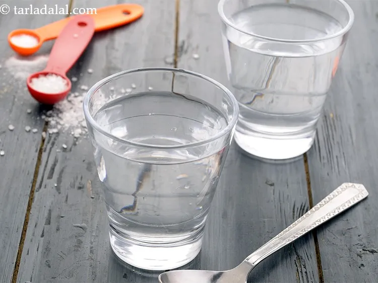 Step 13 – <strong>Salt and Sugar Drink for Diarrhea </strong>is ready for serving. Sip small quantities of it …