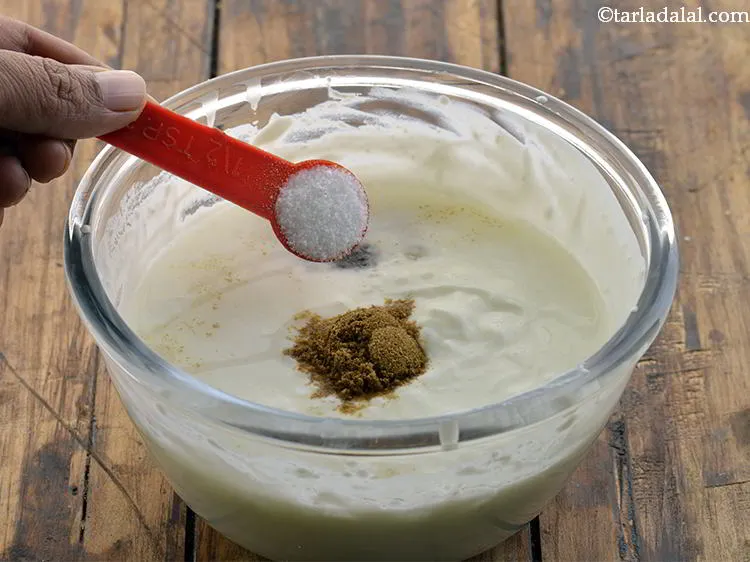 Step 7 – Finally add the salt. We have added 1/2 tsp of salt. You can either reduce …