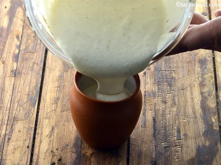 Step 9 – Pour&nbsp;<strong>salted lassi | namkeen lassi | healthy salted lassi | Punjabi style salted lassi |&nbsp;</strong>&nbsp;into …