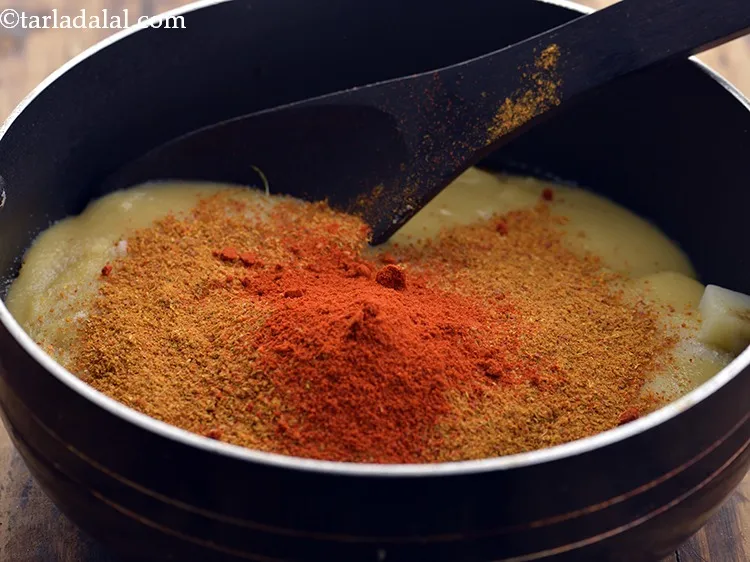 Step 58 – <p>Add the chilli powder.</p>