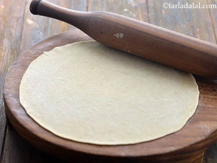 स्टेप 33 – भाग को बहुत पतले 200 मि.मी. (8") व्यास के गोल …