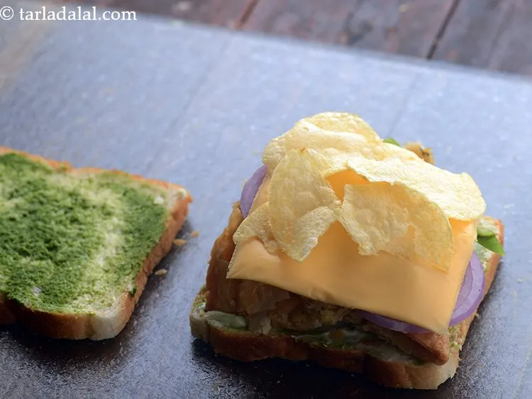 Step 19 – Furthermore, top with &frac14; cup of chips. We have used regular potato wafers, you can …