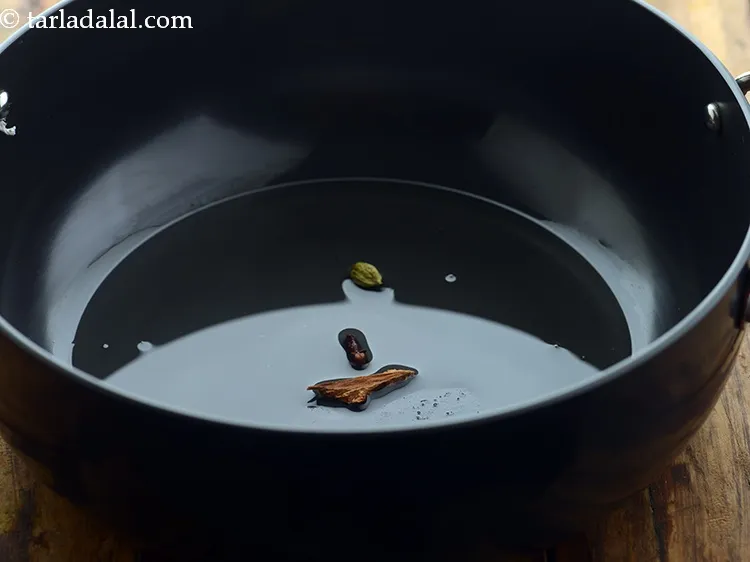 Step 7 – Add cinnamon. These whole garam masalas will help in perking up the flavour of coconut …