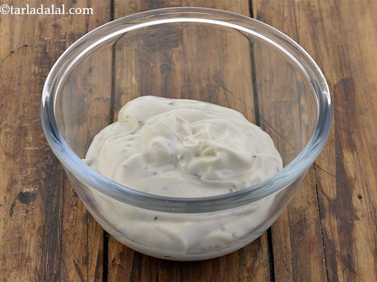 Step 27 – Add 2 tbsp&nbsp;<a href="https://www.tarladalal.com/glossary-mayonnaise-505i">mayonnaise</a>.